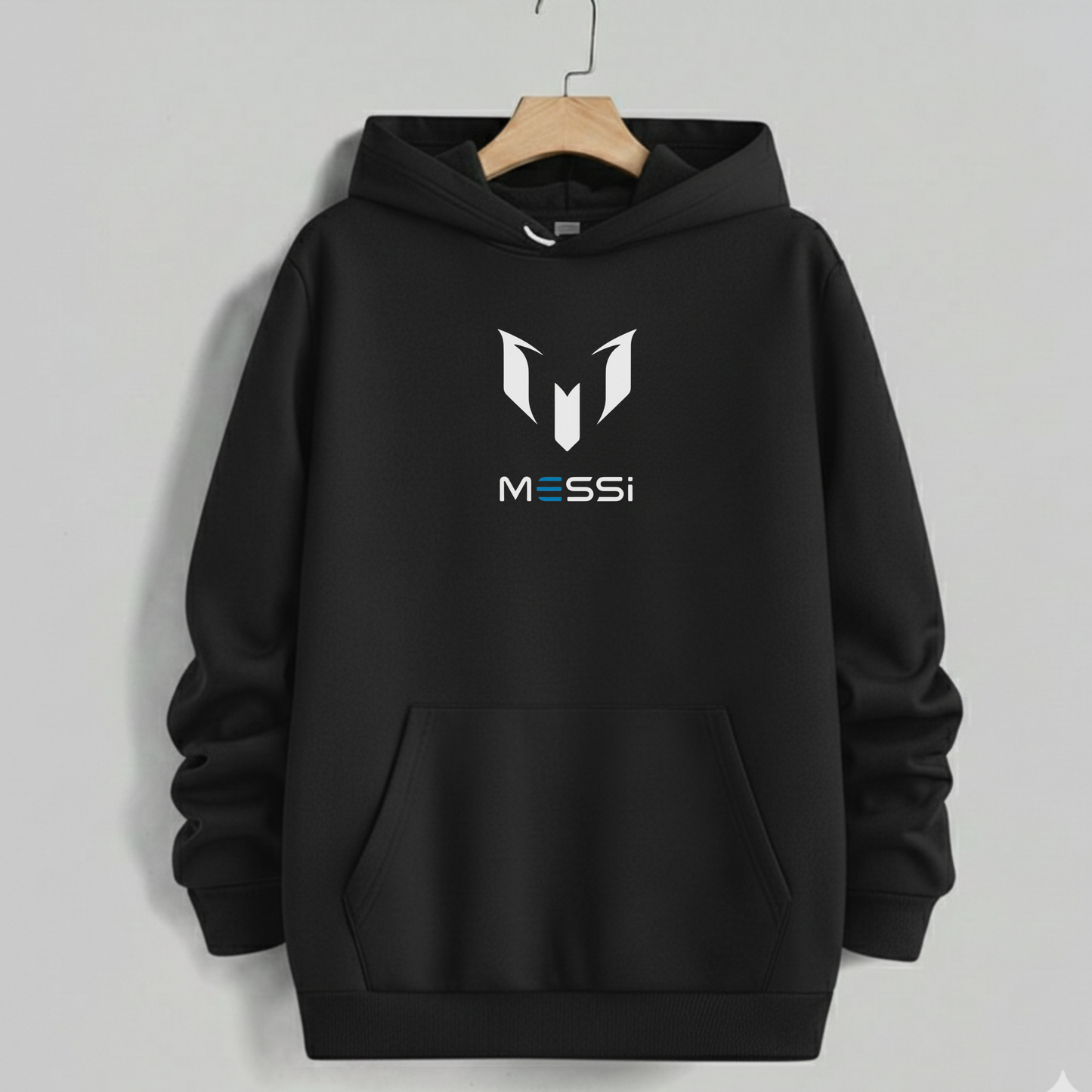 “MESSI No.10” Unisex Black Hoodie