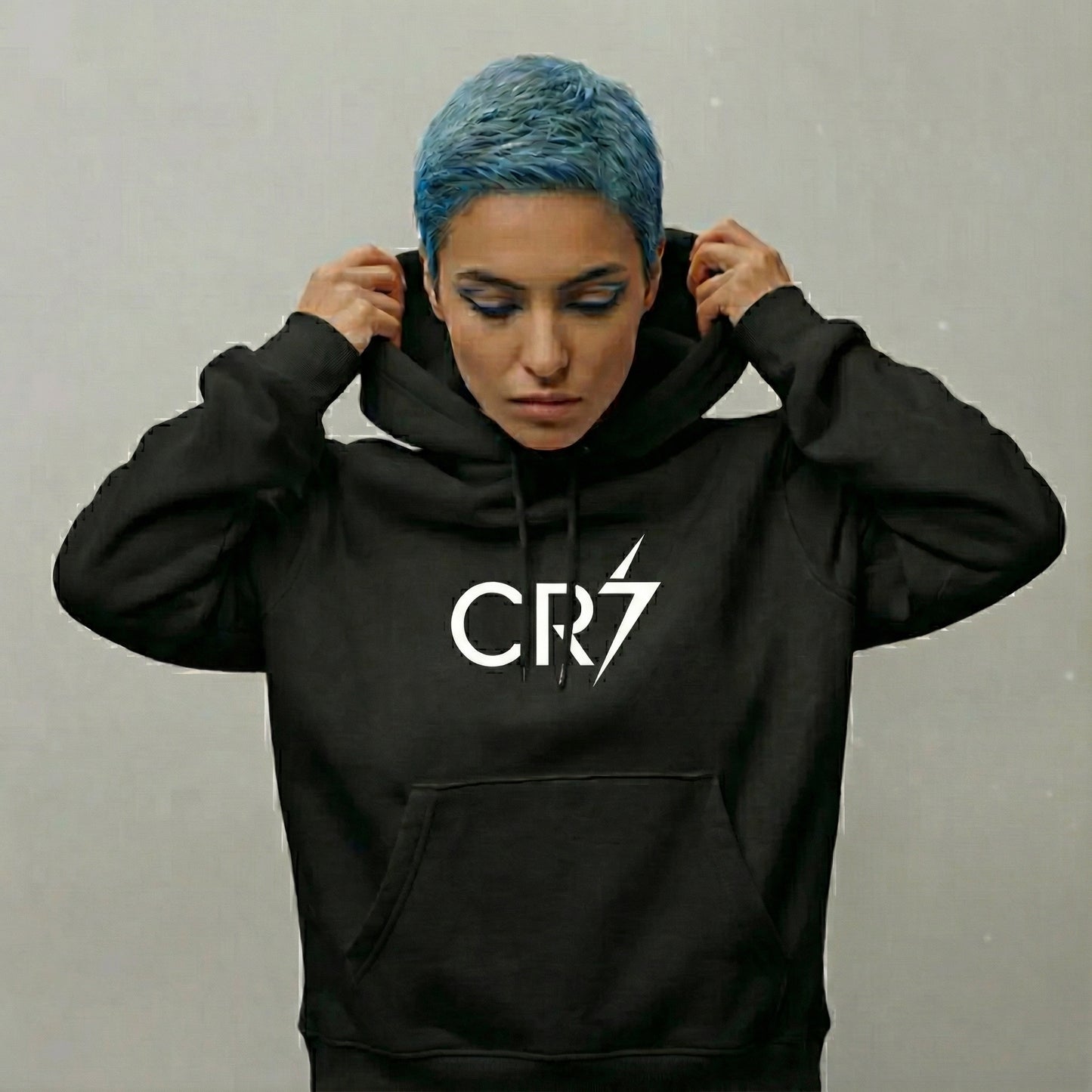 “RONALDO No.7” Unisex Black Hoodie