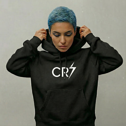 “RONALDO No.7” Unisex Black Hoodie