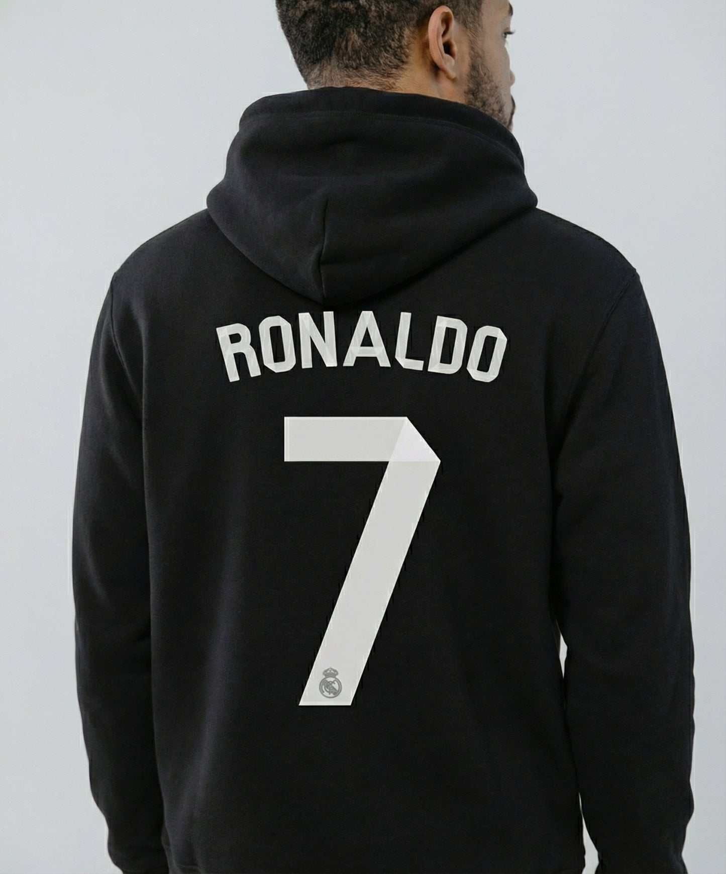 “RONALDO No.7” Unisex Black Hoodie