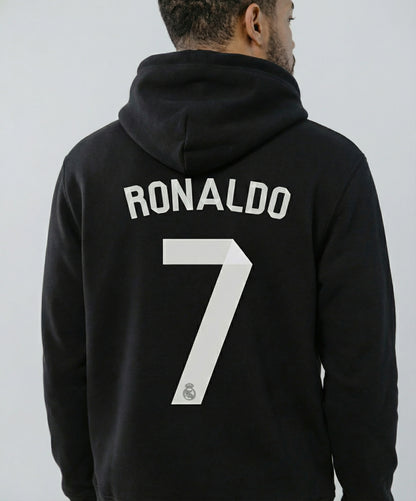 “RONALDO No.7” Unisex Black Hoodie