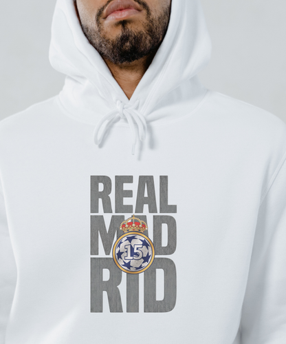 “Madrid Pride” Unisex White Hoodie