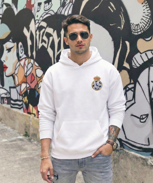“Madrid Glory” Unisex White Hoodie