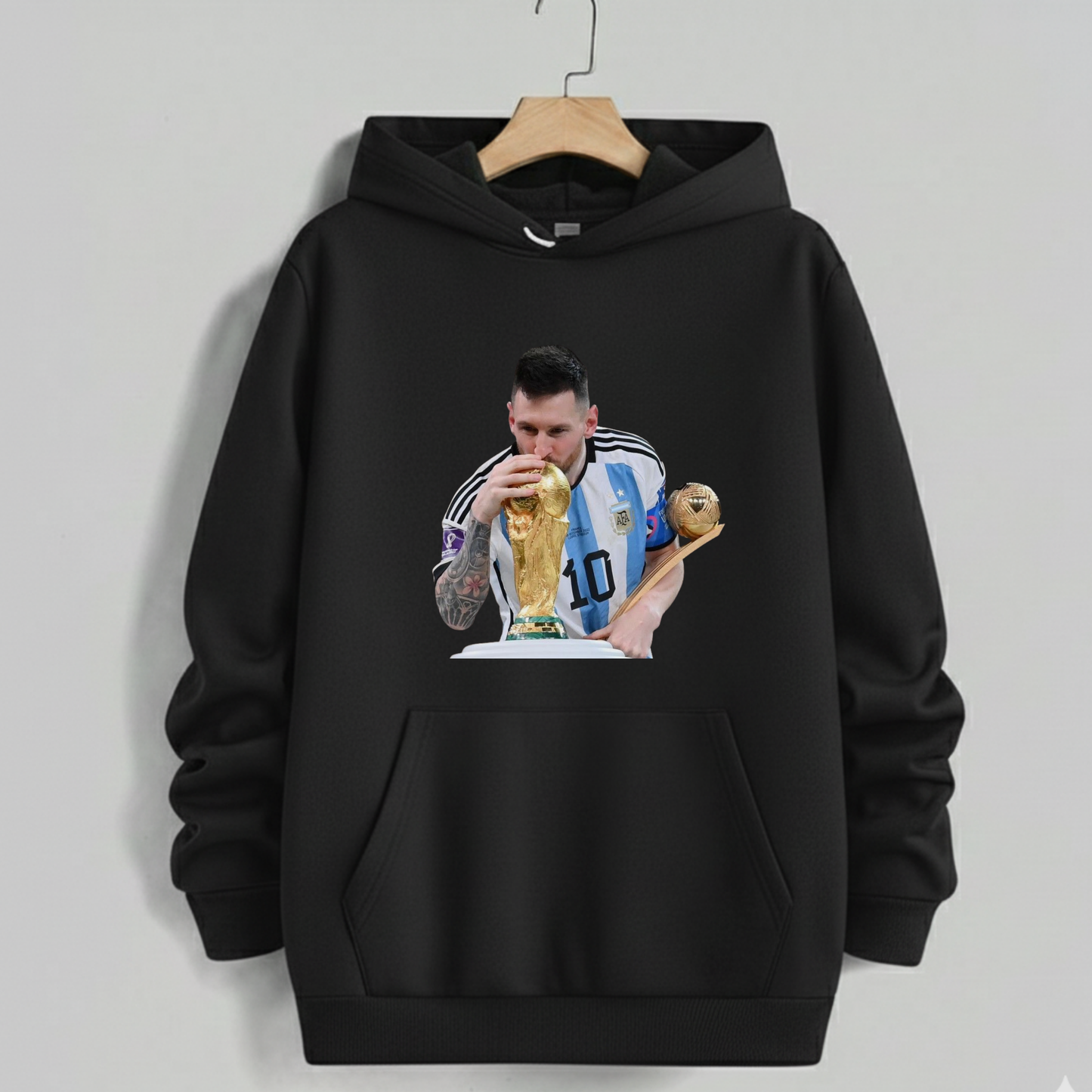 “GOAT Moment” Unisex Black Hoodie