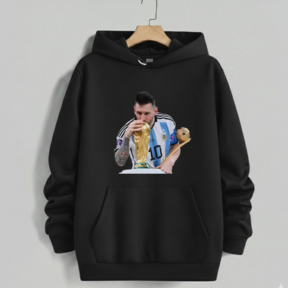 “GOAT Moment” Unisex Black Hoodie