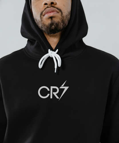 “RONALDO No.7” Unisex Black Hoodie