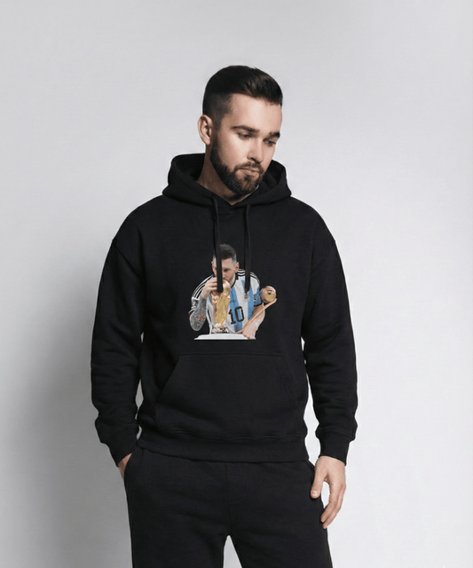 “GOAT Moment” Unisex Black Hoodie