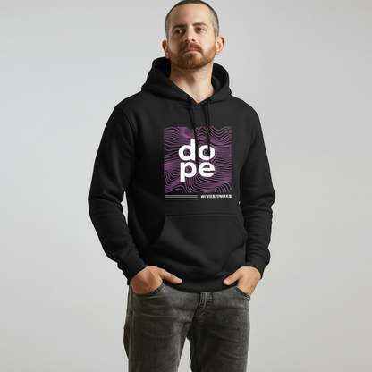“Dope Streetwear” Black Unisex Hoodie