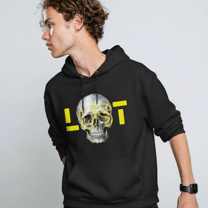 “LUST Skull” Unisex Black Hoodie